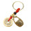 One copper coin keychain, a creative keychain, a five-emperor coin keychain, a fun gift. 1