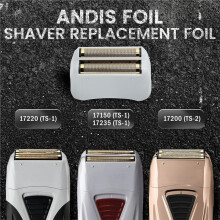 2 Pack Foil Shaver Replacement for Model TS-1, TS-2 17150/17155/17200, Blade Replacement for Smooth Shaving