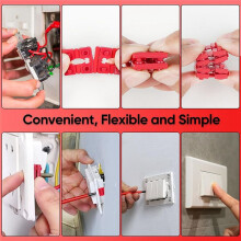 148Pcs Outlet Spacers for Electrical Box+10Pcs Screws,Electric Receptacle Spacers Socket Outlet Shims Extender