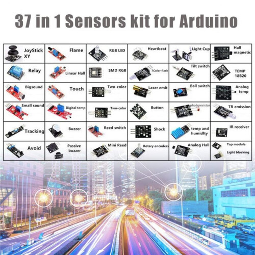 37-in-1 Sensor Module Kit for  MCU - Comprehensive  Set for Electronics Enthusiasts 1