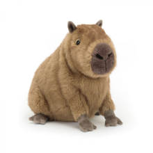 Peluche di capibara, giocattolo imbottito, regalo per bambini, 40 cm di altezza