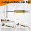 4 Pcs Angle Stop Wrench Kit Plumbing Tool, Olive Ring Removal Tool with Diameter of 1/2", 3/4",Compression Sleeve Puller 2