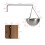 Sauna-Aromaschale, Sauna-Ölhalter, Sauna-Öldiffusor, Sauna-Diffusorschale mit Schwenkarm 8
