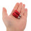 2Pcs Red Hiking Pole Carbide Tips Durable Trekking Pole Tip Protectors 7