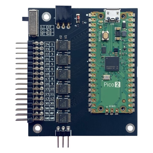 LogicAnalyzer V6.0 400MHz 24 Channel Logic Analyzer with Test Hook Clip Software is Available for Windows, OSX and Linux 2