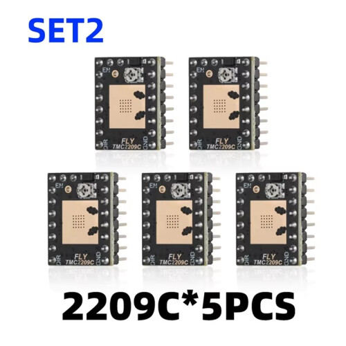 5Pcs TMC2209C 3D Printer Parts Complete Replacement for  3/5 Voron0.1/0.2 2