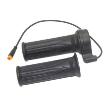 Electric Bike Twist Throttle Grip Accelerator Control Grip Waterproof Connector Handlebars for Risdar Q20