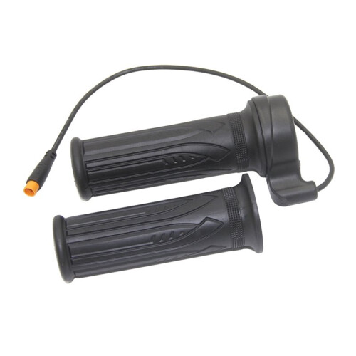 Electric Bike Twist Throttle Grip Accelerator Control Grip Waterproof Connector Handlebars for Risdar Q20