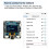 ESP32-C3 Development Board AI Dialogue Voice Module AI Voice Sensor Module with 0.96 Inch Screen for Deepseek/Xiaozhi 6