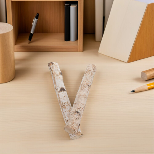 2St Berkenhout Decoratieve Voor Open En Rustieke Styling 2