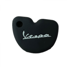 Styling Silicone Rubber Key Case Cover For Vespa Enrico Piaggio Gts300 Lx150 Fly 125 3vte Gts 200 Motorcycle Keys-black-H   H