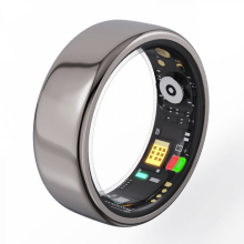 Størrelse 10 - Smart Ring - Size First med størrelsessett - Søvnsporing, bærbar - Puls - Aktivitetsmåler - 5–7
