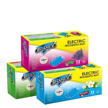 SHANKE Elektrisk Myggdrepermatte - 12 timers lavendelduft, røykfri og luktfri - Ultimat myggbeskyttelse, 3 esker (90