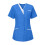 Housekeeping Uniforms Cleaning Uniforms Short-royal blue M 1