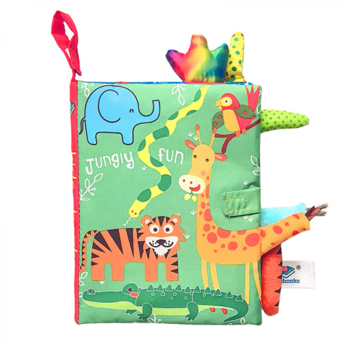 Sensory Book, Touch Book, Colorful, Soft-H   H