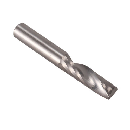20Pcs 6mm 1/4 Inch Carbide Cnc Router Bits One Single Flute End Mill Tools 22mm 2