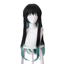 (L, Wig) Cosplay Wig Men Costume Demon Slayer Outfits For Adult Male Women Halloween Carnival Suit - DSW