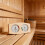 Reliable Sauna Room Environment Meter with 0-100% Humidity 4