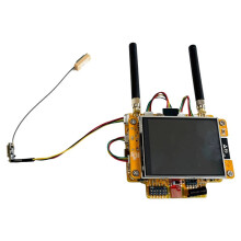 NM-RF-Hat Companion Hat Zero-Conflict, Multi-Band RF for CC1101 NRF24 PN532 IR TX/RX 433M, with ESP32-2432S028 CYD GPS