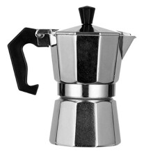 Aluminum Moka Pot, Espresso Machine, Home Coffee Maker, Small Octagonal Coffee Maker for Office Use. A