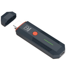 50M Wireless Transmitter TV Dongle Adapter -Compatible Video Audio Extender for TV Monitor Projector PC Only RX