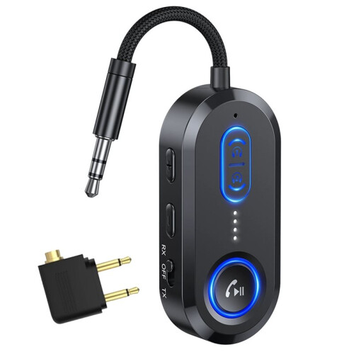5.4 Receiver Transmitter Lcd Display Aux  Car Adapter Wireless Audio Transmitter for TV Speakers