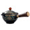 Portable Ceramic Tea Maker Set for Puer & KungFu Tea with Infuser 1