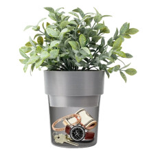 Flower Pot with Hidden Safe & Secret Compartment,Secret Stash Key Hider,Hide A Key Secret Safe