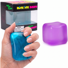 2PCS Schylling Nice Ice Baby Sensory Squeeze Toy, Super Solid Squish Fidget Toy, Ideal Kids Gift for Birthdays, Christmas & Back to School