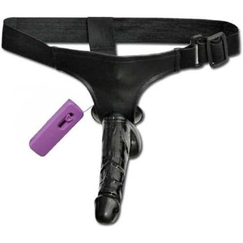 BeHorny Strap-On Harness 12-Speed Dildo with Vibration Functions 2
