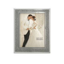 Silver Glitter Photo Frame 8x10 Crushed Diamond