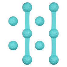 Rutschfeste Silikon-Magnetschnalle für Luftfritteusen,-Blau