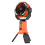 Open Air Rechargeable Fan With Strong ABS Frame Extended-Orange 1