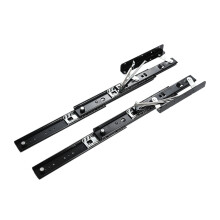Solid metal Invisible Desk Drawer Slide-420 ascending track