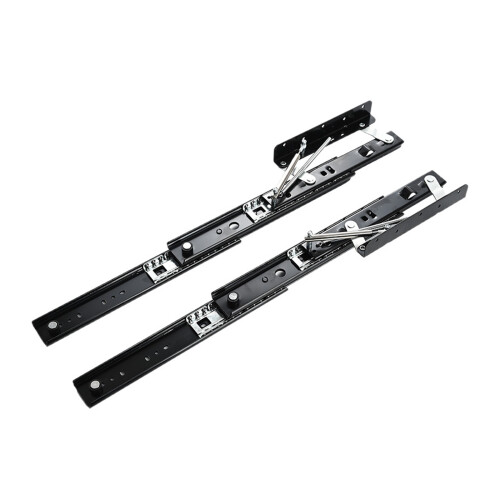 Solid metal Invisible Desk Drawer Slide-420 ascending track