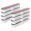No-Drill Screen Window Fixing Clips: Self-Adhesive Buckle Design for Easy Installation-24pack-H   H 3