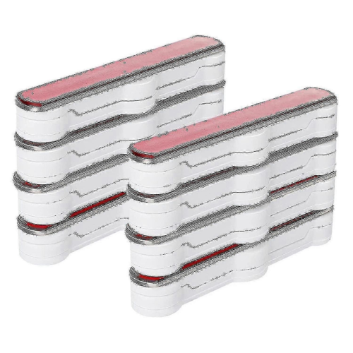 No-Drill Screen Window Fixing Clips: Self-Adhesive Buckle Design for Easy Installation-24pack-H   H 2