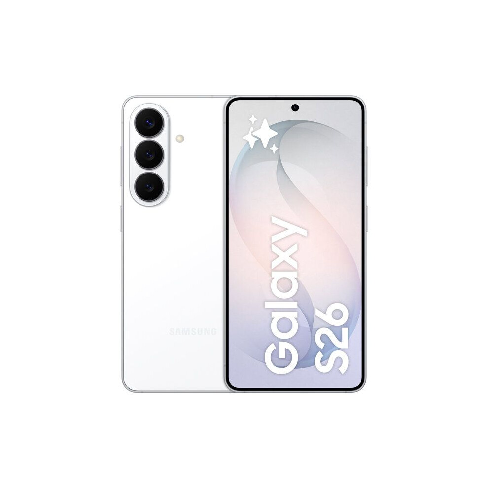 Samsung Galaxy S26 16 cm (6.3") Dual SIM Android 16.0 5G USB Type-C 12 GB 256 GB 4300 mAh White