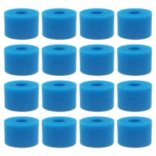 16 pezzi compatibili con la cartuccia filtro per vasca idromassaggio in schiuma lavabile e riutilizzabile Intex Pure Spa tipo S1