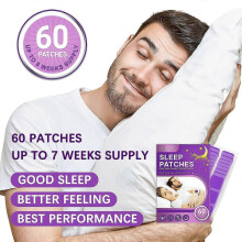 (60PIECES) 30/60 Pcs Sleep Aid Patches for Men and Women All Natural Deep Sleep Patch