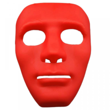 Masc Masc (Dearg) Masc Lán-Aghaidhe Cosplay Oíche Shamhna Masc Lán-Aghaidhe Masc atá comhoiriúnach le Cultacha Oíche Shamhna, Cói