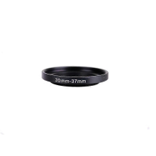 30mm-37mm 30-37 mm 30 go 37 Cuibheoir Fáinne Miotalach Scagaire Lionsa Céimnithe Suas Dubh