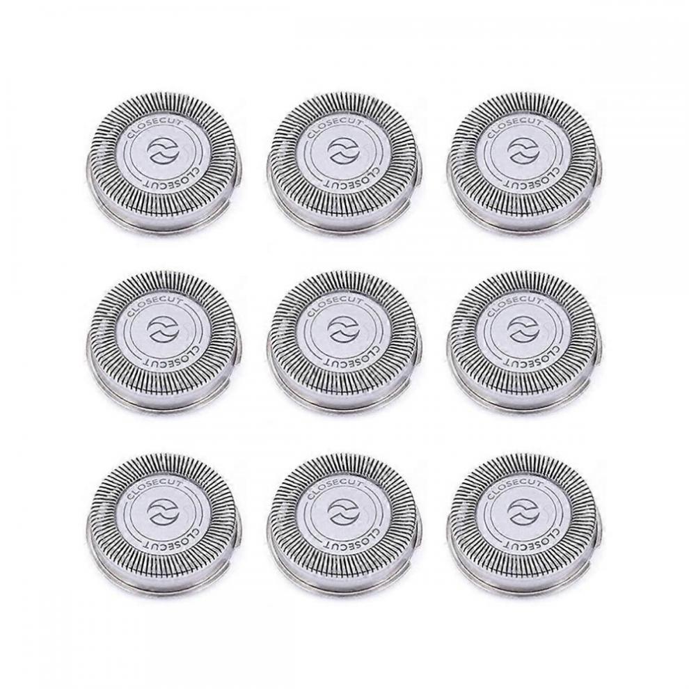 9Pack SH30 Replacement Heads Compatible with Philips Norelco Shaver Series 3000, 2000, 1000 and S738, with Durable Sharp Blades