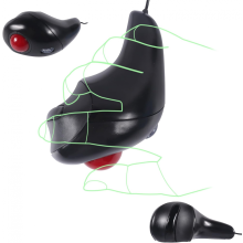 Thumb-Controlled Handheld Wired Trackball Mice Mouse