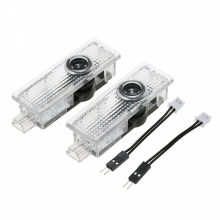 Compatible with E84 F48 Car Assessoire 2PC Car LED Door Welcome Logo Light Advanced Warning Light Shadow Lamp