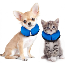 (2 stuks) Opblaasbaar - Herstel - Kegelvormige halsband voor honden en katten na een operatie Zachte beschermende herstelhalsband met