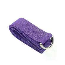 (Purple) Yoga Strap Adjustable Stretch Yoga Sports Yoga Straps Resistance Exercise Fitness Yoga Strap Durable Flexibility Fitness