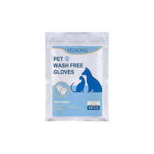 Pet Hair Removal Wipes & Gloves: Cleaning wipes; no bath required; no-rinse non-woven gloves for petting cats.