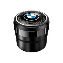 BMW auto-asbak voor 5 Serie, 3 Serie, 1 Serie, X1-X6 - Multifunctioneel interieuraccessoire (zwart)_M
