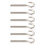 6Pcs Eye Screw 304 Stainless Steel Open Bolt Hook Eyelet Threaded Screws Hardware 5